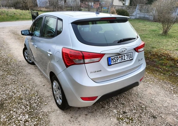Hyundai ix20 cena 22900 przebieg: 134000, rok produkcji 2011 z Miechów małe 277